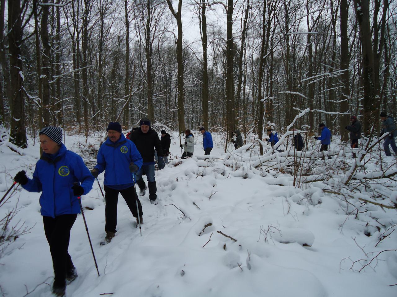 VIVE LES MARCHES DANS LA NEIGE!!!