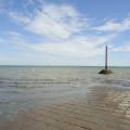 Passage du Gois à marée haute