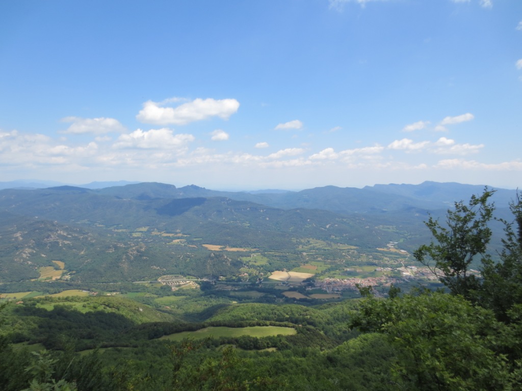 L'effort est récompensé par ce paysage